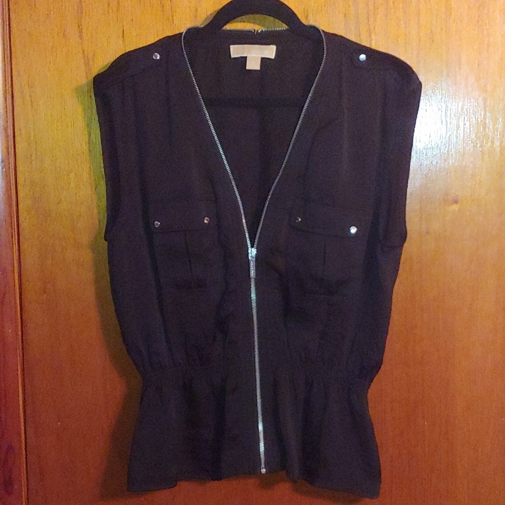 Michael Kors zippered vest-XL